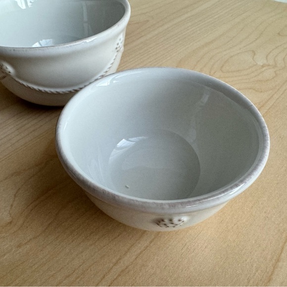 NEW (Set/4) Juliska Berry & Thread Whitewash Stoneware Nesting Prep Bowls - Picture 13 of 14